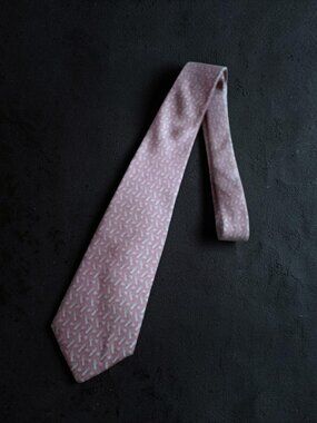 VINEYARD VINES Pink Flip Flop Shell Print Tie